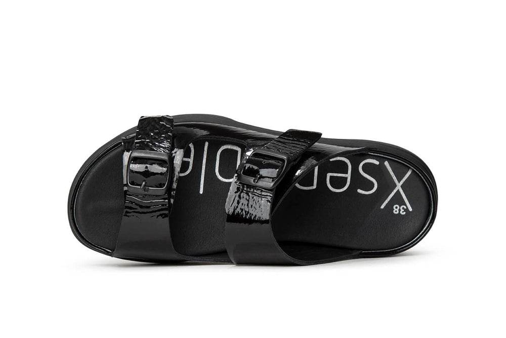 Stretchwalker Hawai Black Patent
