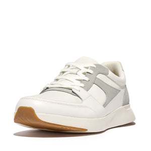 Fitflop Anatomiflex Material Mix Panel Sneaker White Mix