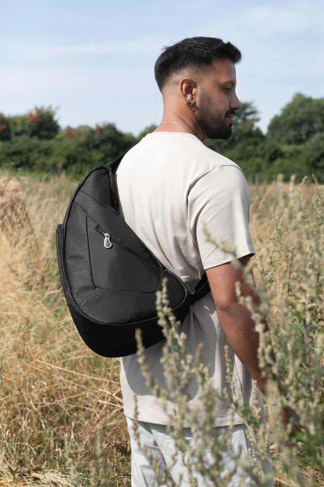 Healthy Back Bag Recycled Active Traveller Black