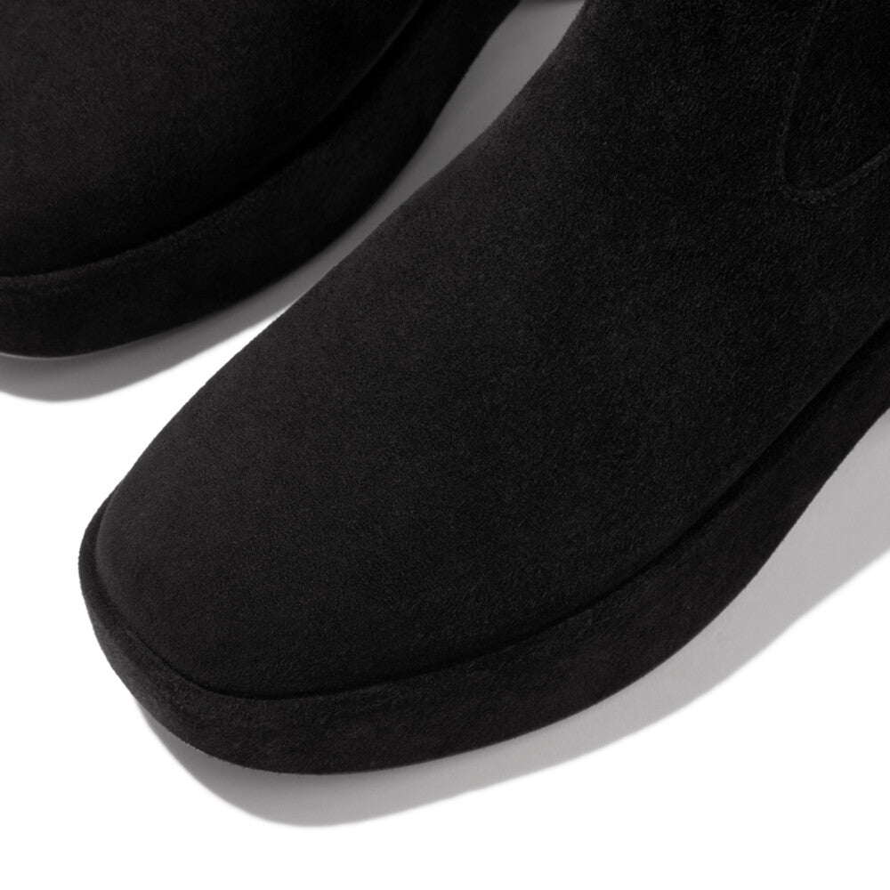 Fitflop F-Luma Stretch Suede Black