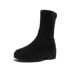 Fitflop F-Luma Stretch Suede Black