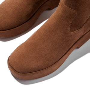 Fitflop F-Luma Stretch Suede Rich Brown