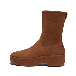 Fitflop F-Luma Stretch Suede Rich Brown