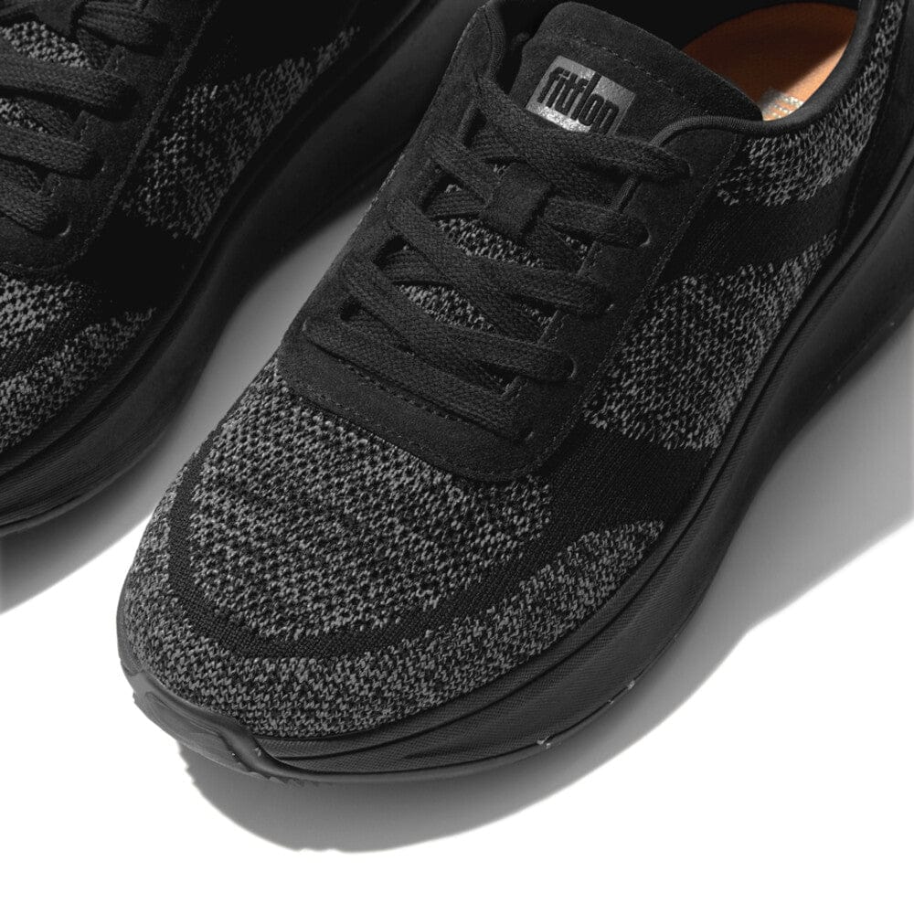 
            
                Laden Sie das Bild in den Galerie-Viewer, Fitflop F-Mode E01 Knit Sneaker All Black
            
        