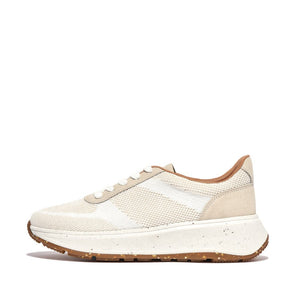 Fitflop F-Mode E01 Knit Sneaker Urban White