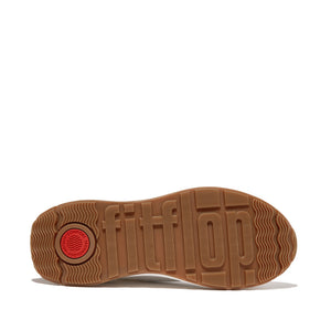 Fitflop F-mode Flow Leather Sneaker Urban White Mix