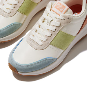 Fitflop F-mode Flow Leather Sneaker Aprikot Mix