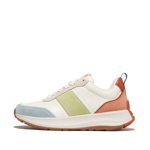 Fitflop F-mode Flow Leather Sneaker Aprikot Mix
