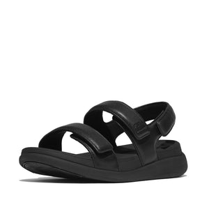 Fitflop F-Mode Go Velcro Back-Strap Sandal Black