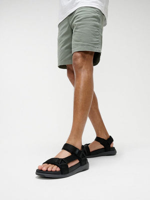 Fitflop F-mode Go Webbing Herren Sandale Black