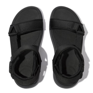 Fitflop F-mode Go Webbing Herren Sandale Black