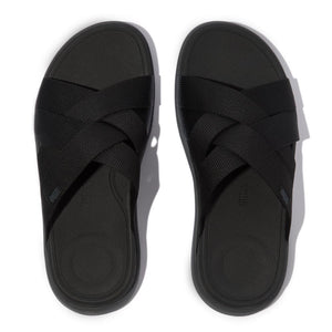 Fitflop F-mode Go Webbing Herren Black
