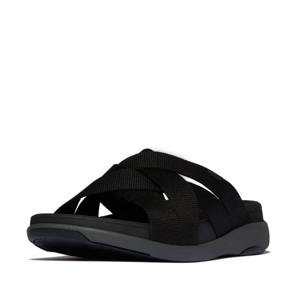 Fitflop F-mode Go Webbing Herren Black