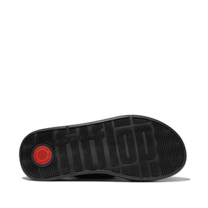 Fitflop F-Mode Soft Leather Knot Sandal Black