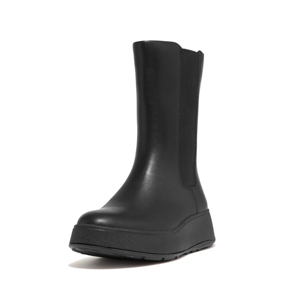 Fitflop F-Mode Chelsea High Plateau Boot Black