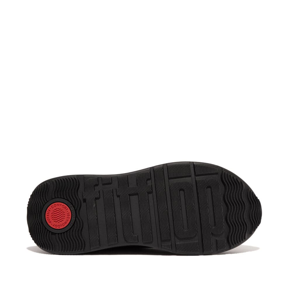 Fitflop F-Mode Sneaker Leather/Suede All Black