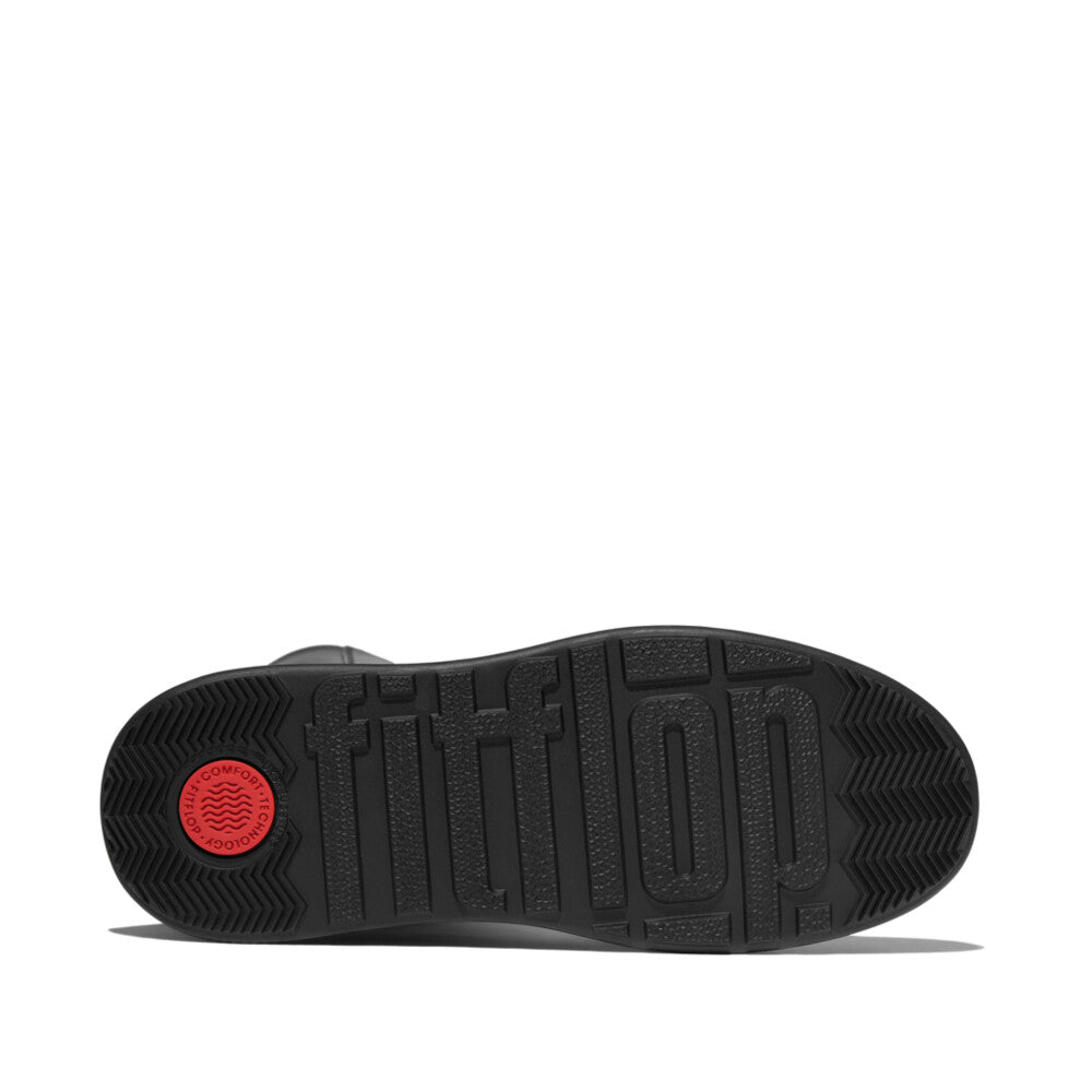Fitflop F-Mode Square Ring Langschaft Stiefel Black