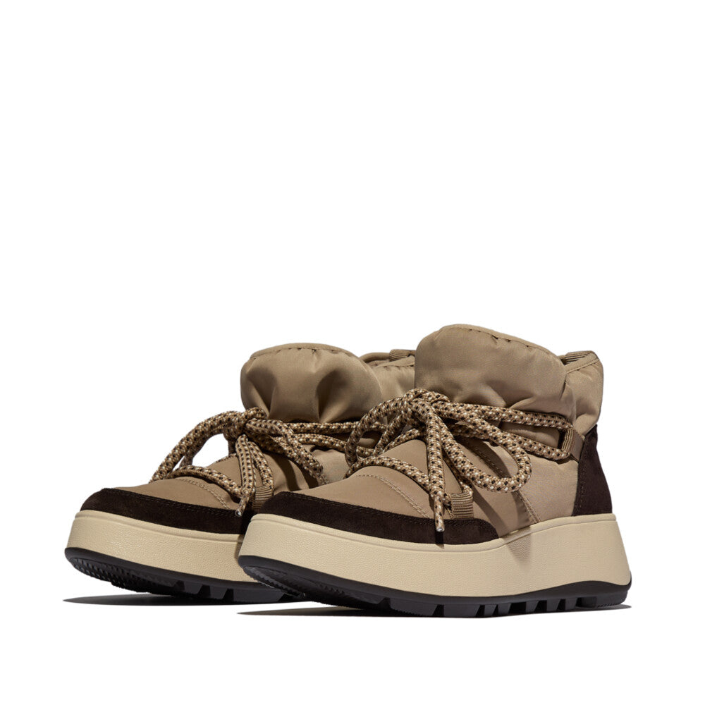 Fitflop F-Mode Fleece Bootie Taupe