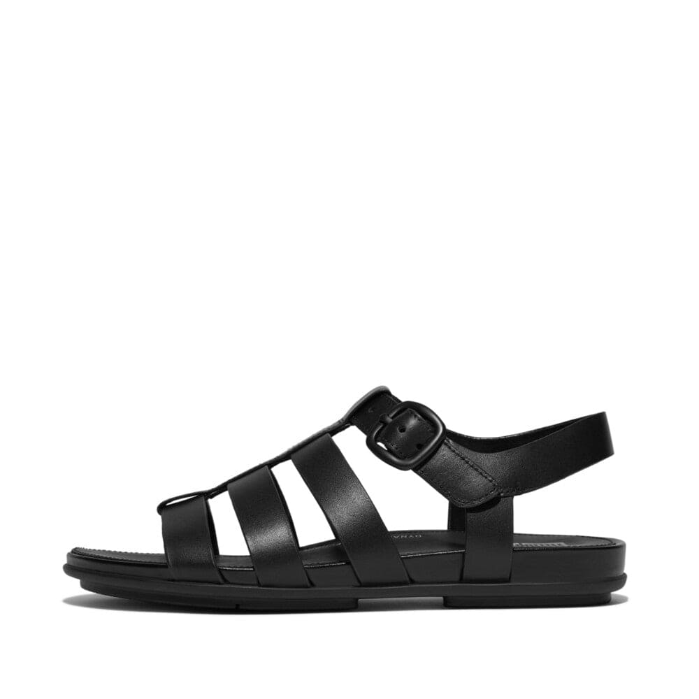 Fitflop Gracie Leather Fisherman Black
