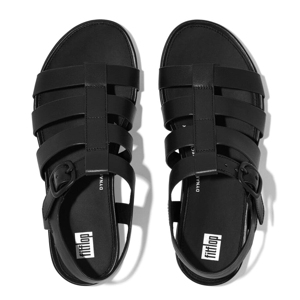 Fitflop Gracie Leather Fisherman Black