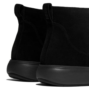 Fitflop IQ-Comff Suede Zip Ankle Boot Black