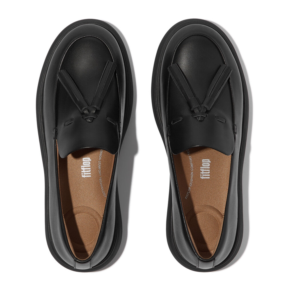 Fitflop IQ-Comff Leather Loafer Black