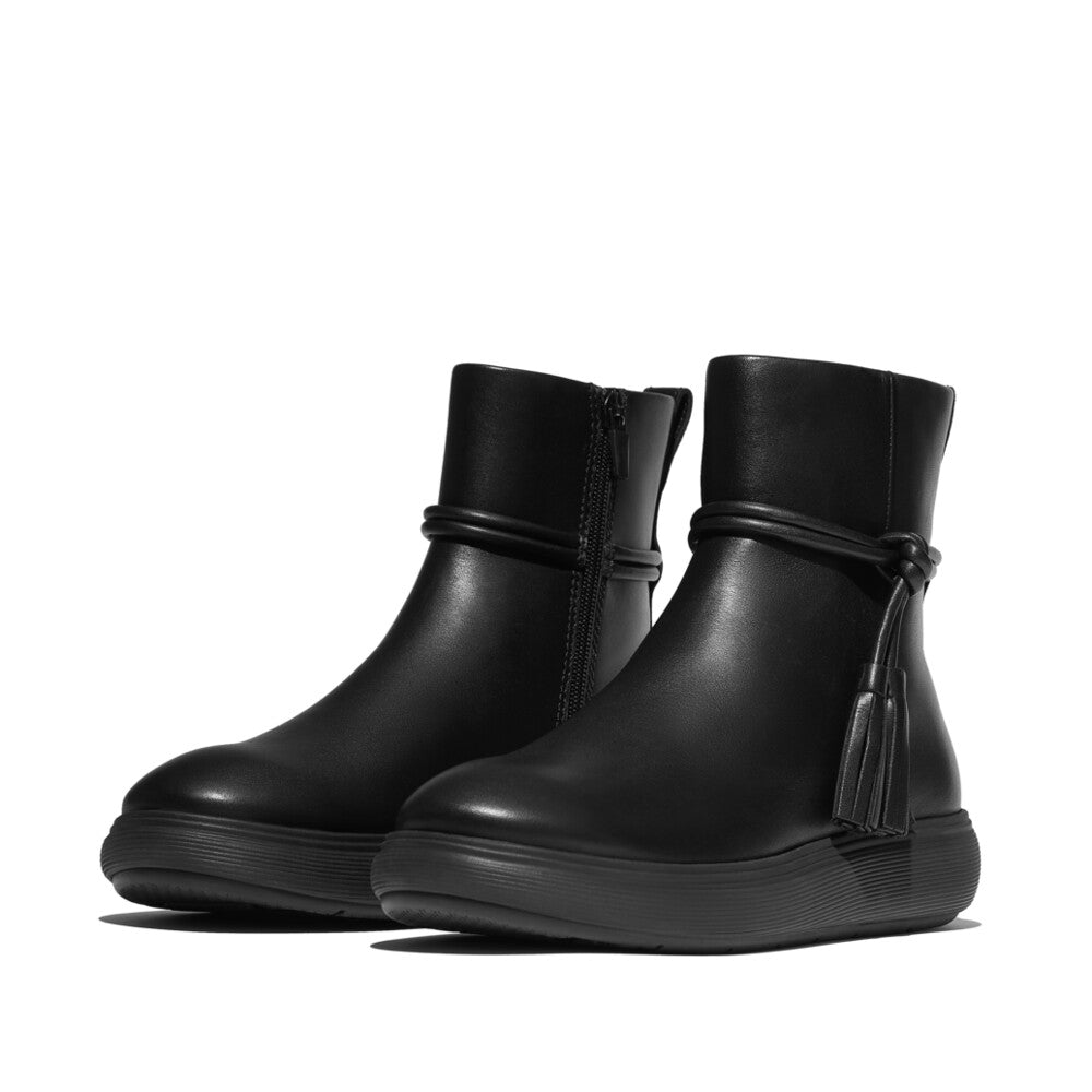 Fitflop IQ-Comff Leather Boot Black