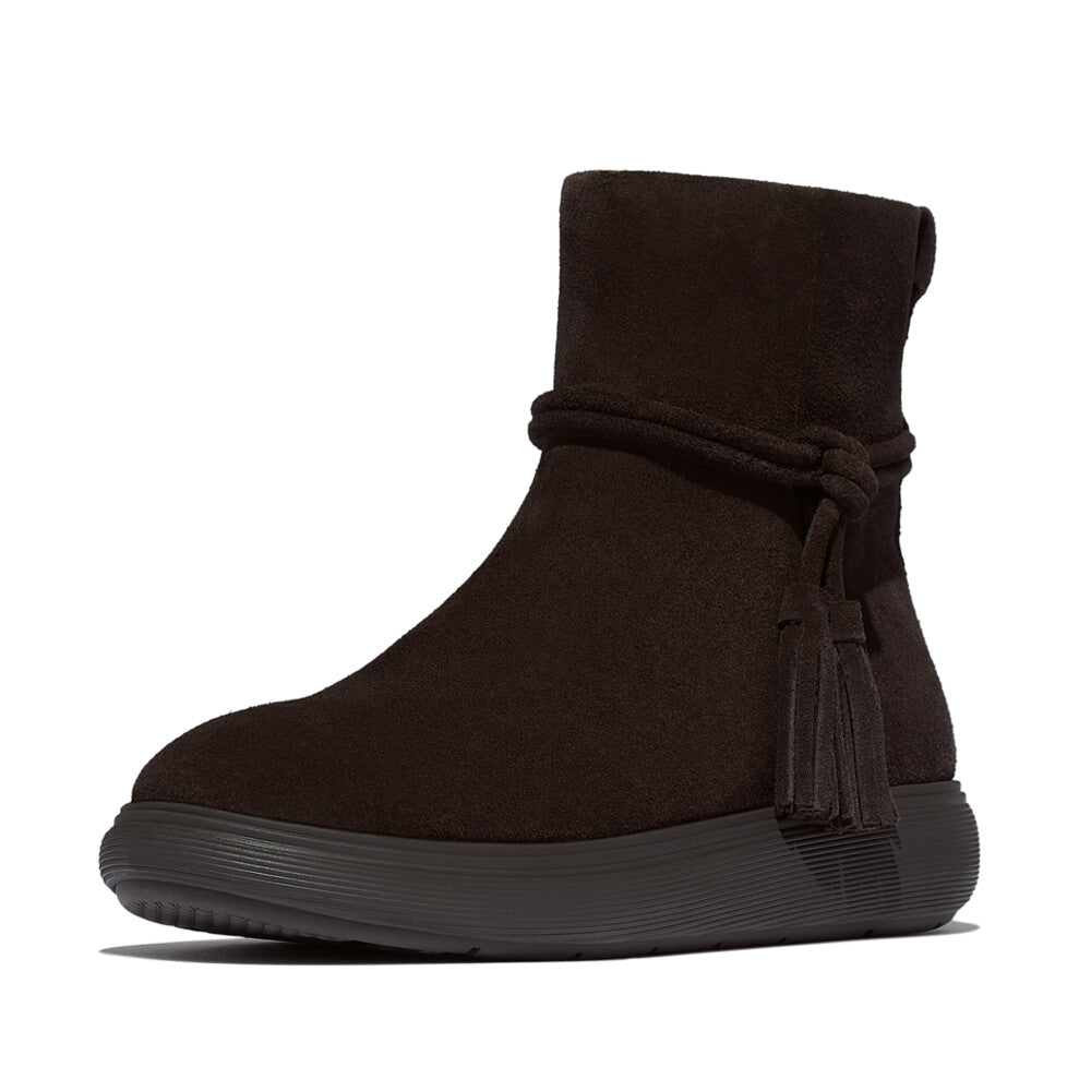 Fitflop IQ-Comff Suede Boot Chocolate