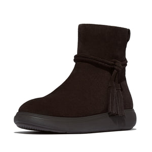 Fitflop IQ-Comff Suede Boot Chocolate
