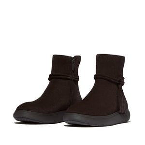 Fitflop IQ-Comff Suede Boot Chocolate