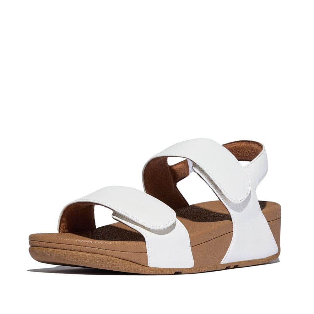 Fitflop Lulu Adjustable Back-Strap Sandal Urban White