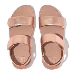 Fitflop Lulu Adjustable Back-Strap Sandal Rosegold