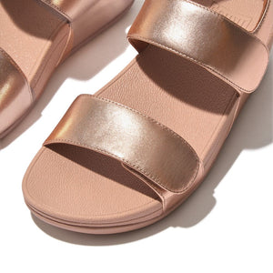 Fitflop Lulu Adjustable Back-Strap Sandal Rosegold