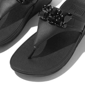 Fitflop Lulu Jewel-Deluxe Black