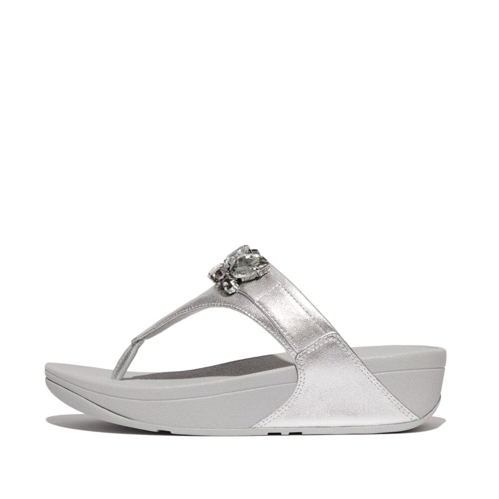 Fitflop Lulu Jewel-Deluxe Silver