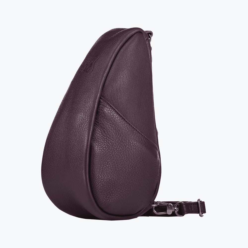 Healthy Back Bag - Leather Large Baglett Black/Purple/Lake Blue