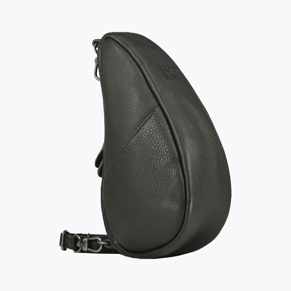 Healthy Back Bag - Leather Large Baglett Black/Red/Caviar