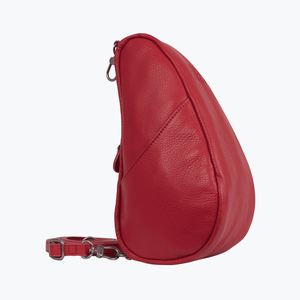 Healthy Back Bag - Leather Large Baglett Black/Red/Caviar