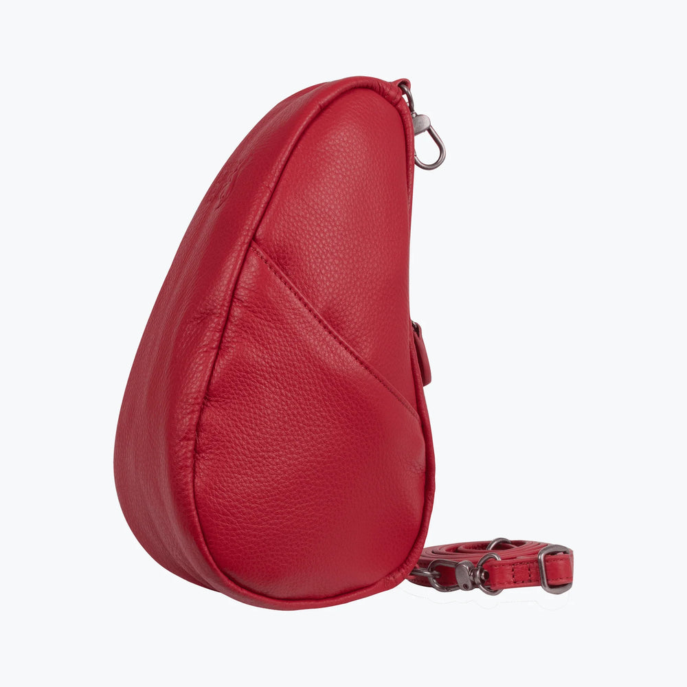 Healthy Back Bag - Leather Large Baglett Black/Red/Caviar