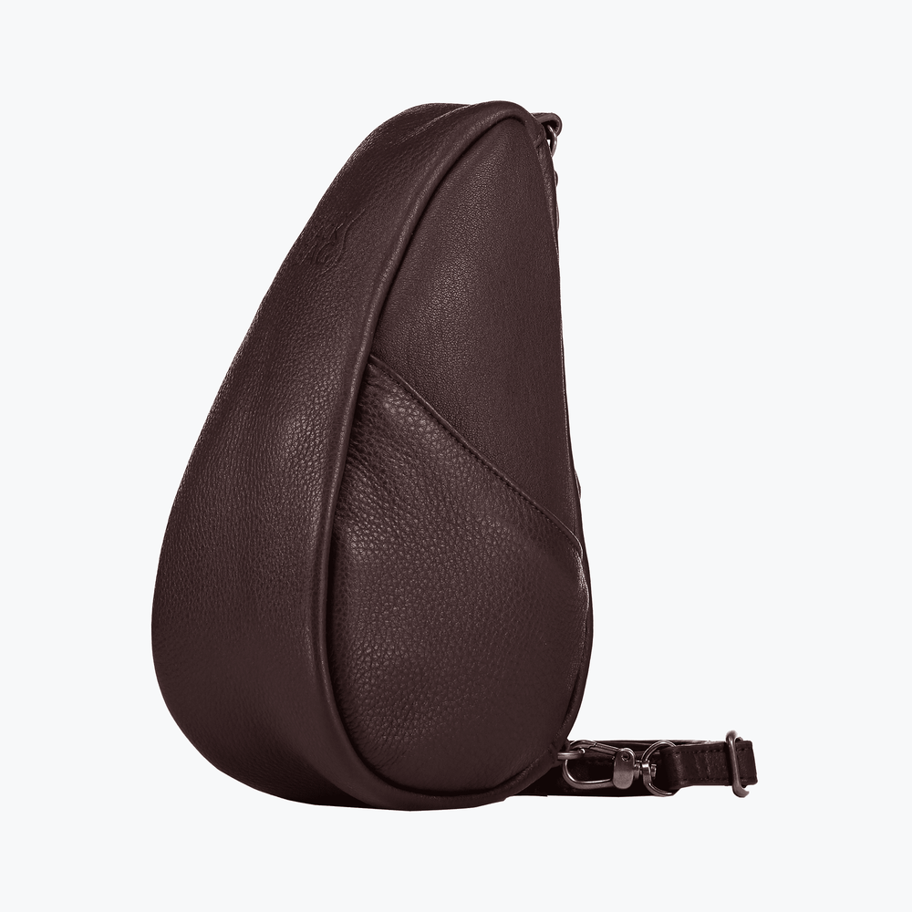 Healthy Back Bag - Leather Large Baglett Black/Purple/Lake Blue