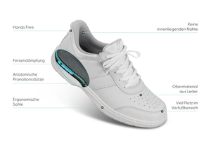 Orthofeet Pierre Hands-Free White