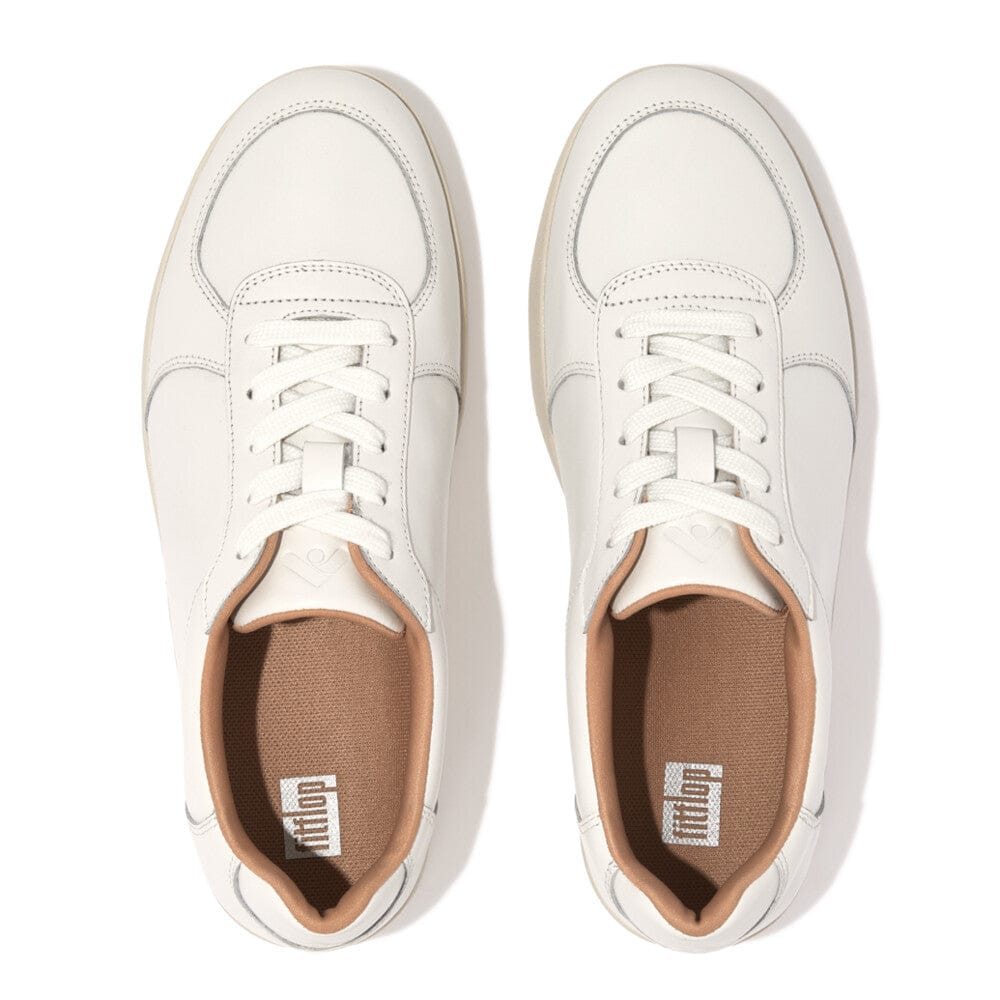 Fitflop Rally Leather Panel White
