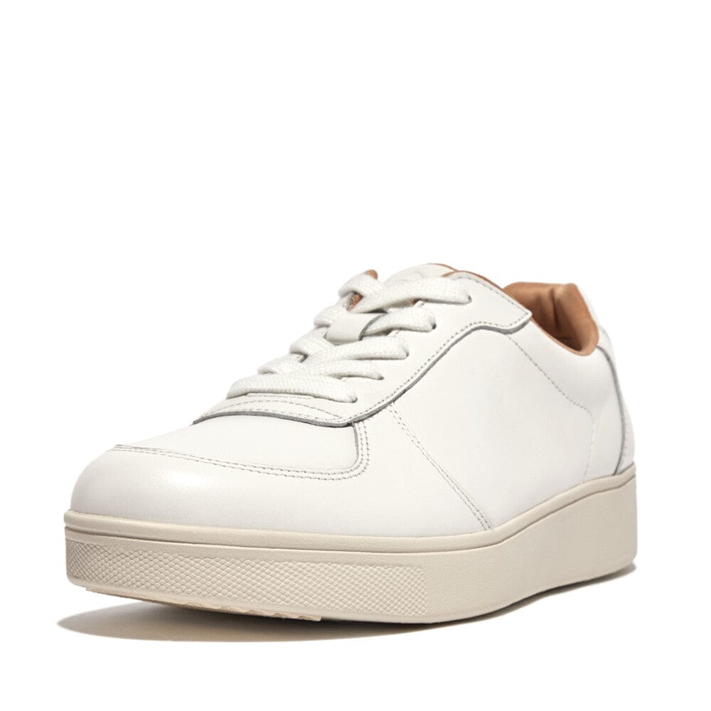 Fitflop Rally Leather Panel White