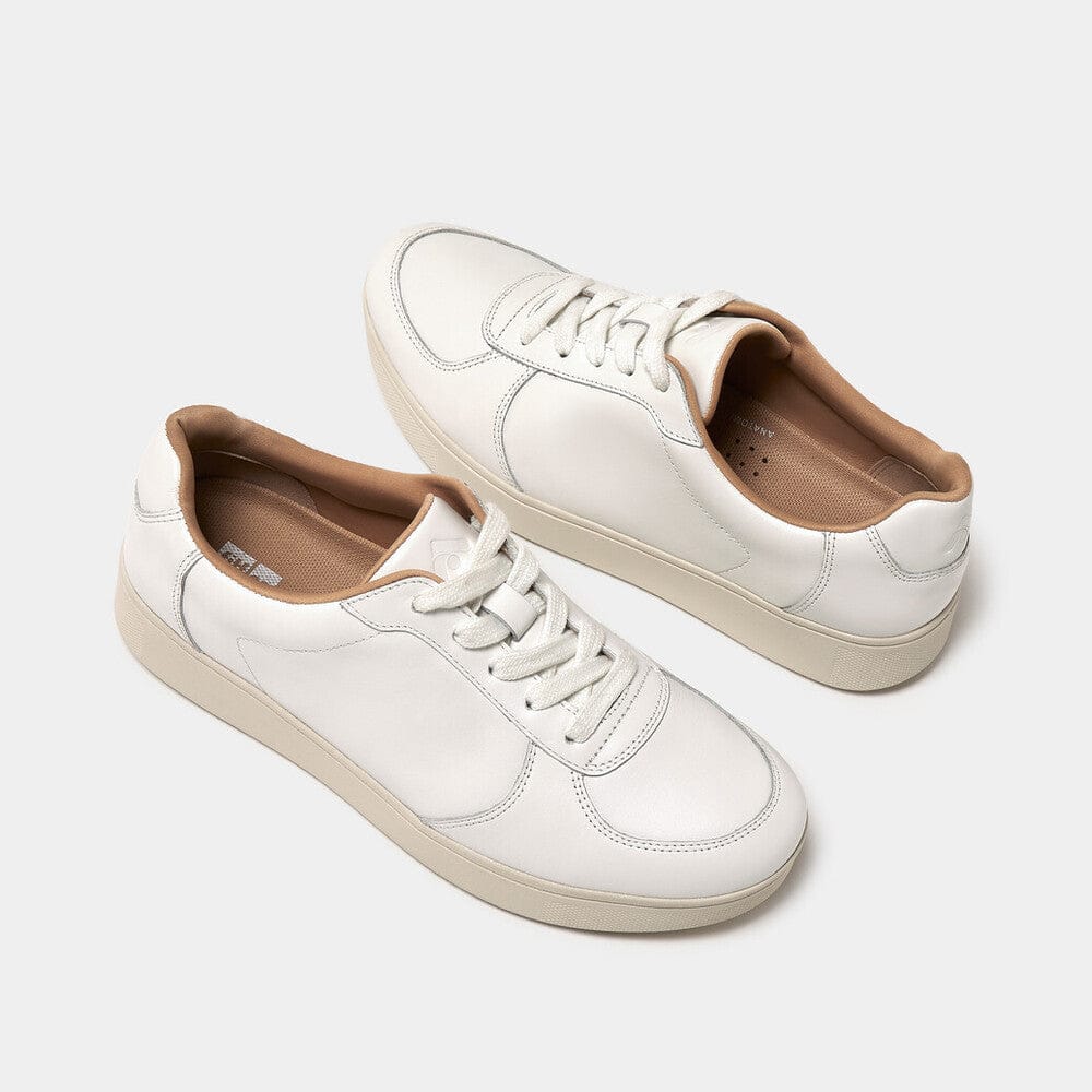 Fitflop Rally Leather Panel White