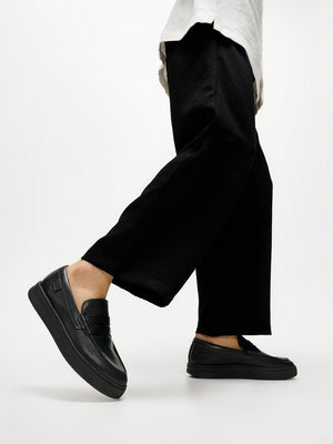 Fitflop Rally Penny Loafer Black Herren