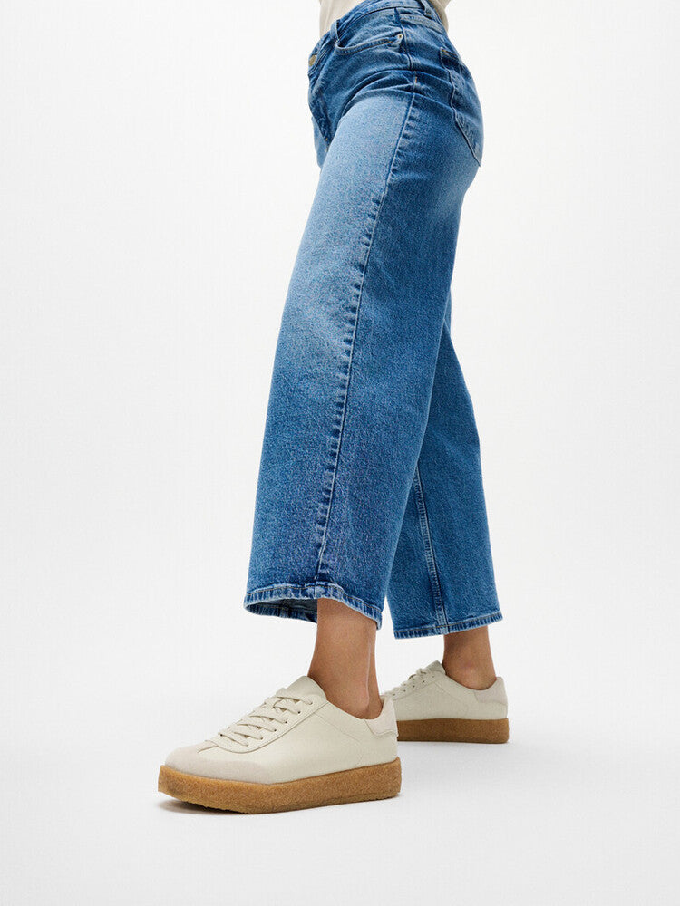 Fitflop Rally T-Toe Leder-Crep Paris Beige