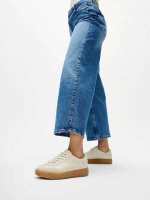 Fitflop Rally T-Toe Leder-Crep Paris Beige