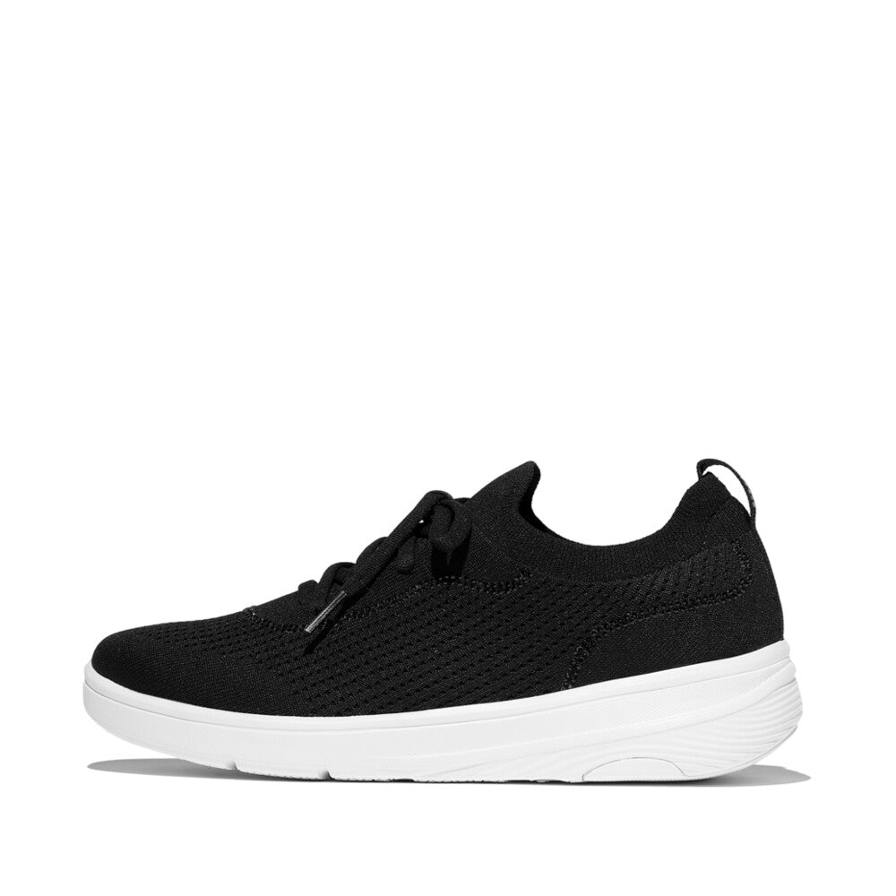 Fitflop Super-Q Crystal-Trim Black Slip-On Sneaker