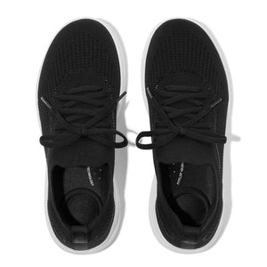 Fitflop Super-Q Crystal-Trim Black Slip-On Sneaker