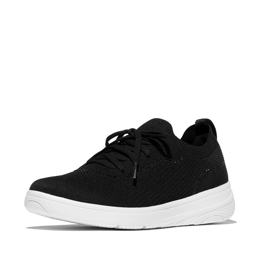 Fitflop Super-Q Crystal-Trim Black Slip-On Sneaker